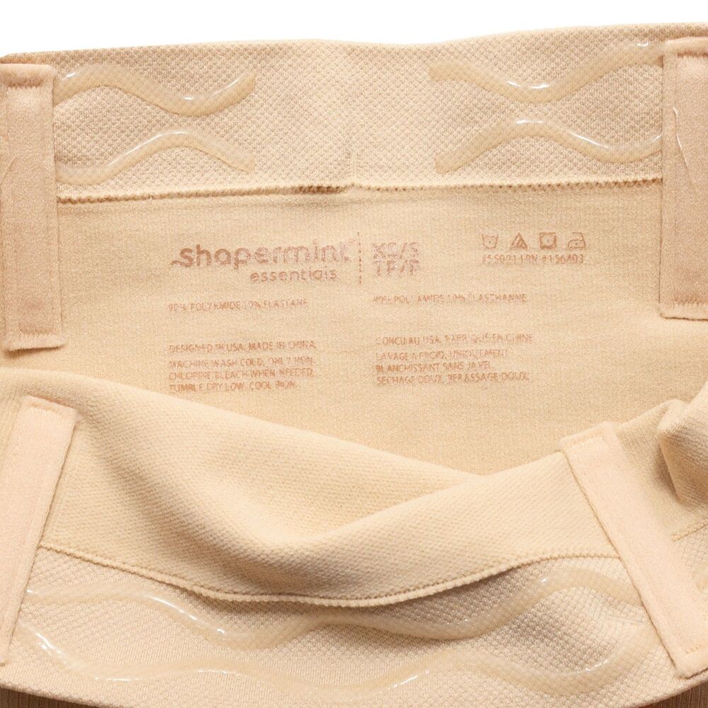 Shapermint XS S Essentials All Day Every Day High-Waisted Shaper Shorts Nude - Picture 4 of 8